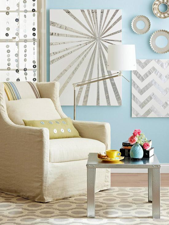 DIY Artwork Elena Arsenoglou Interior Designer 