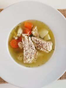 Greek Fish Soup with Grouper and Vegetables - Elena Arsenoglou Interior ...