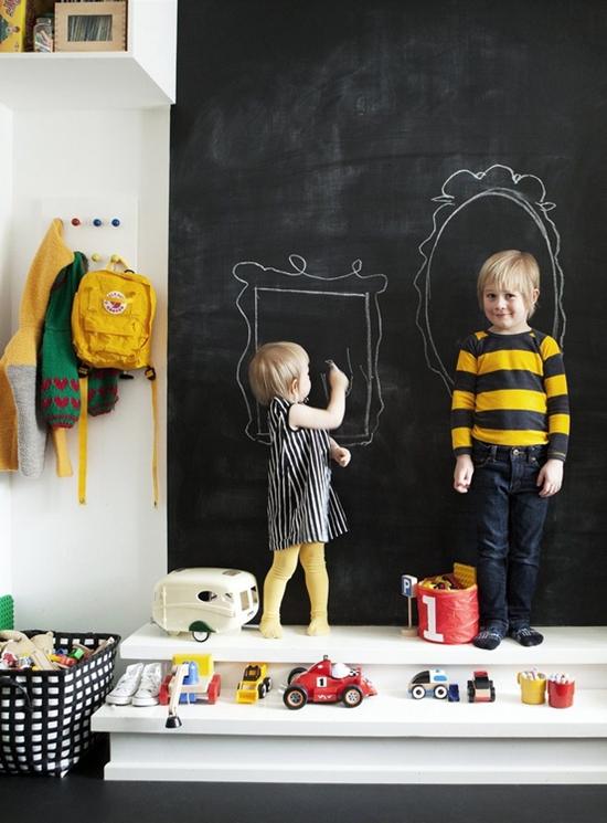 DIY – Decorate with Blackboard - Elena Arsenoglou Interior Designer - Έλενα  Αρσένογλου Διακοσμήτρια